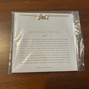 Bryan Anthonys Gold Beautifully Broken Necklace
